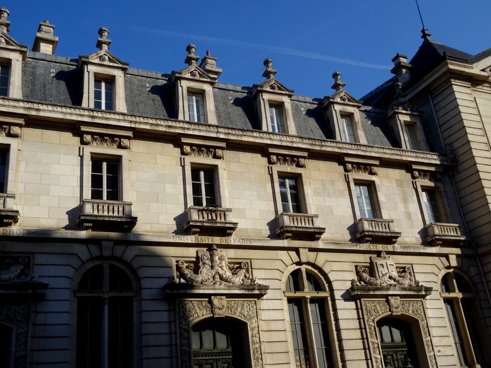 Université de Paris, La Sorbonne, rue Saint-Jacques, 5e ar… 