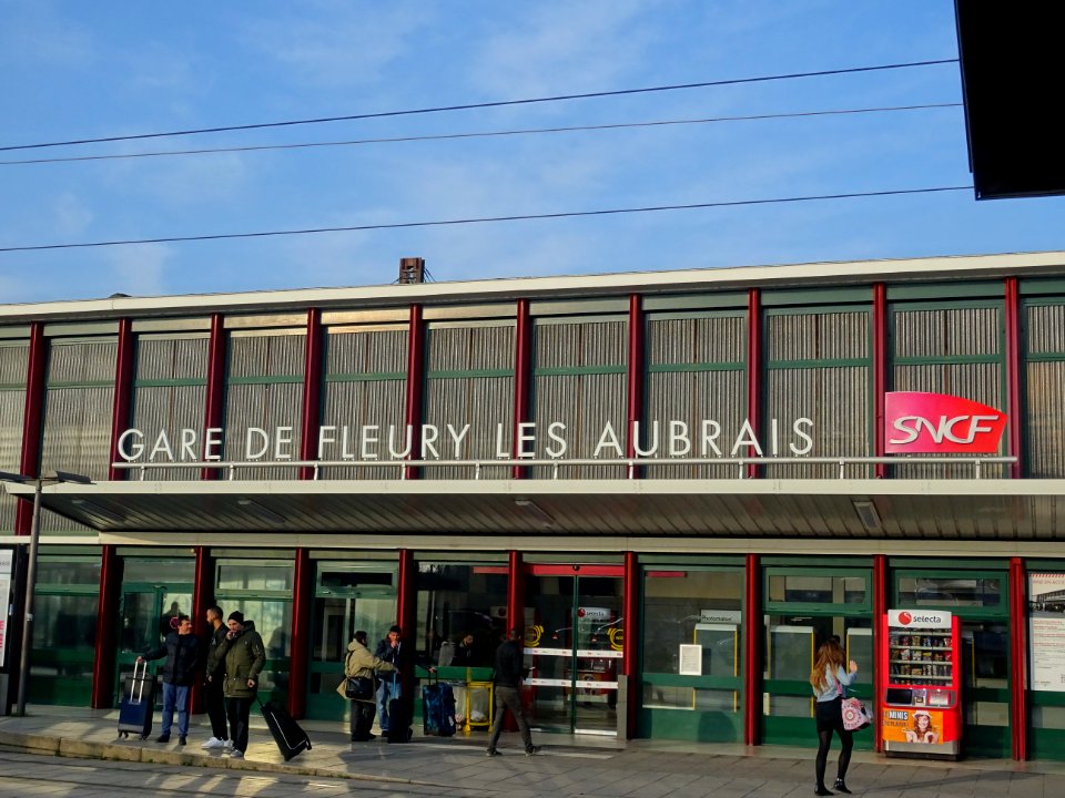 Gare de Fleury les Aubrais, Fleury-les-Aubrais, Loiret 