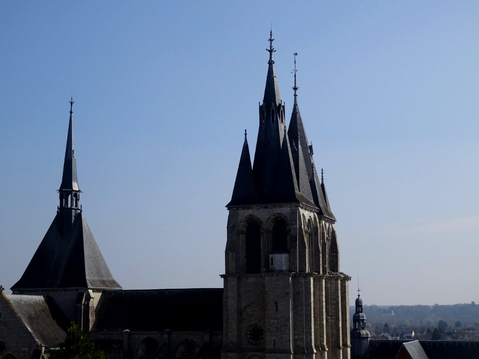 Clochers de l'église Saint-Nicolas-Saint-Laumer, Blois, Lo… 