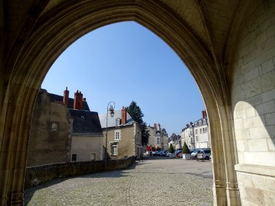 En sortant de la cathédrale Saint-Louis, Blois, Loir-et-Ch… 
