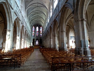 Nef, cathédrale Saint-Louis, Blois, Loir-et-Cher 