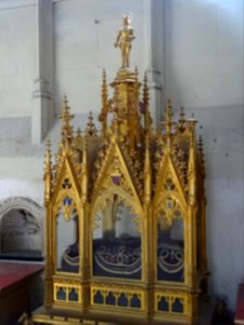 Reliquaire du bienheureux Charles de Blois, cathédrale Sai… 