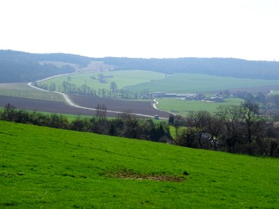 Depuis les Horgues sur les hauteurs de Mouzon, vue vers le… 