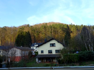 Juste avant Knutange, Moselle 