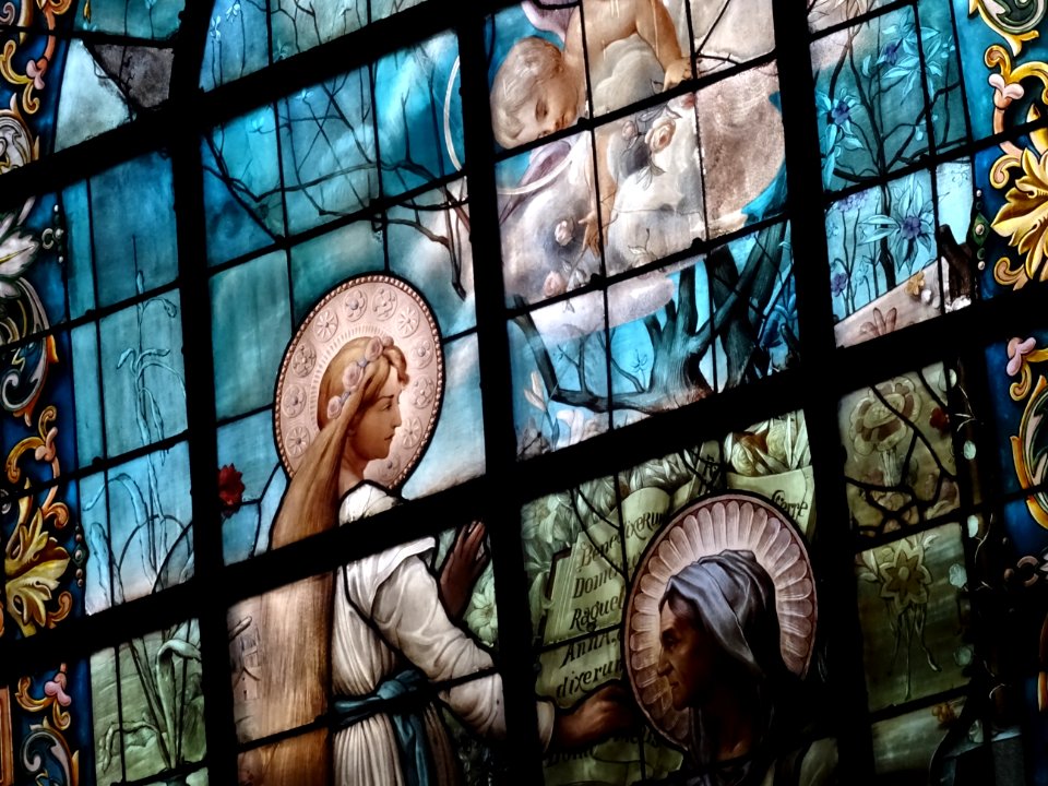 Vitraux, église Saint-Nicolas-du-Chardonnet, 23 rue des Be… 