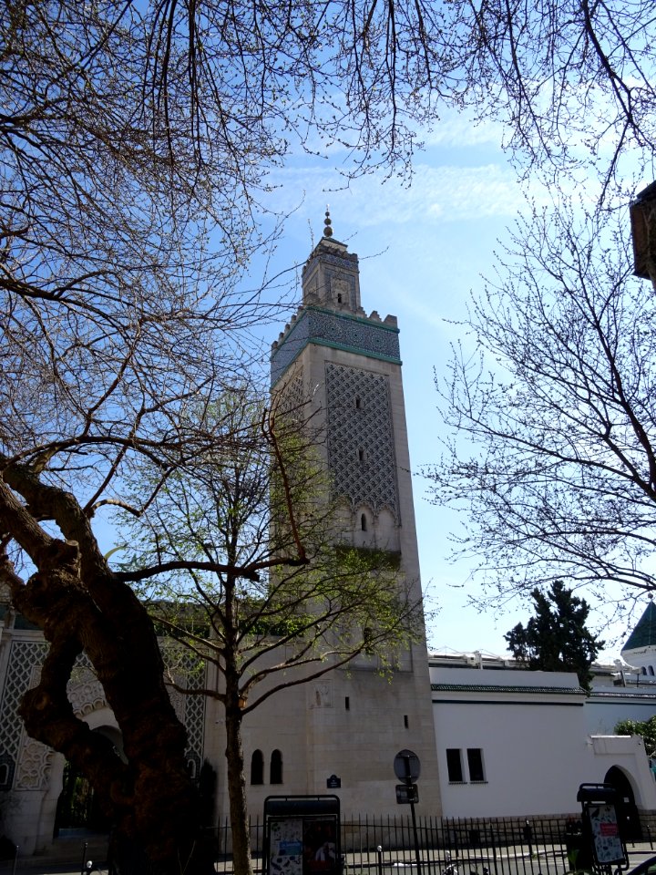 La Grande Mosquée, rue Georges Desplas, 5e arr., Paris 