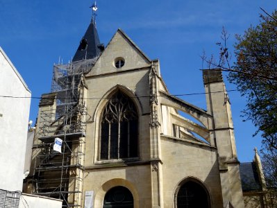 Eglise Saint-Médard, rue Mouffetard, 5e arr., Paris 