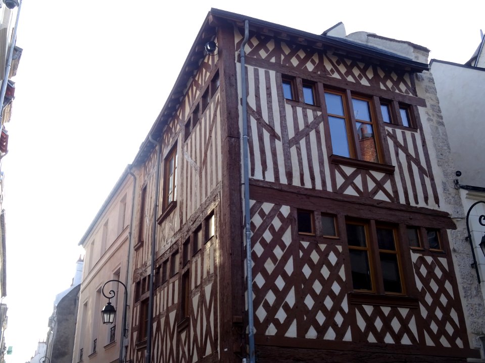 Maison à colombages, Orléans, Loiret 