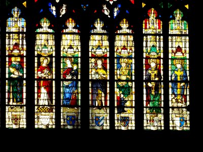 Vitraux, cathédrale Saint-Gatien, Tours, Indre-et-Loire 