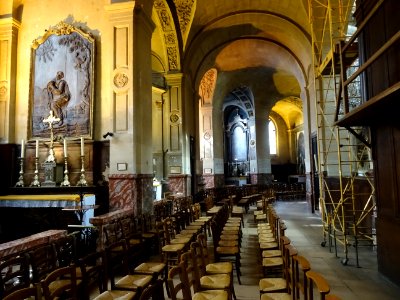 Nef, église Saint-Nicolas-du-Chardonnet, 23 rue des Bernar… 