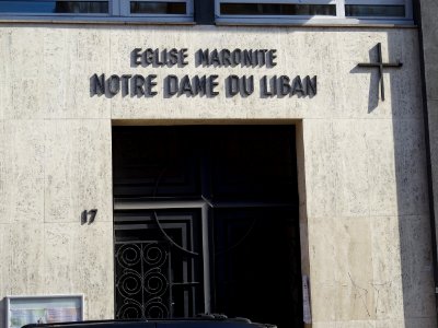 Cathédrale Notre-Dame-du-Liban, église du culte maronite, … 