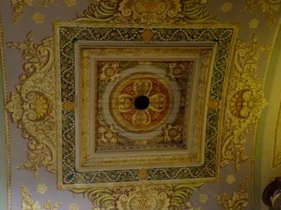 Plafond, chapelle de la maison-mère historique de la Congr… 