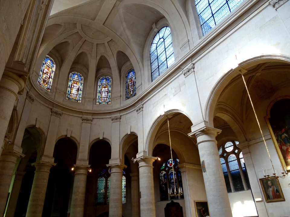 Nef, église Saint-Jacques-du-Haut-Pas, 252 rue Saint-Jacqu… 