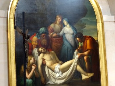 Tableau de la descente du Christ, église Saint-Jacques-du-… 