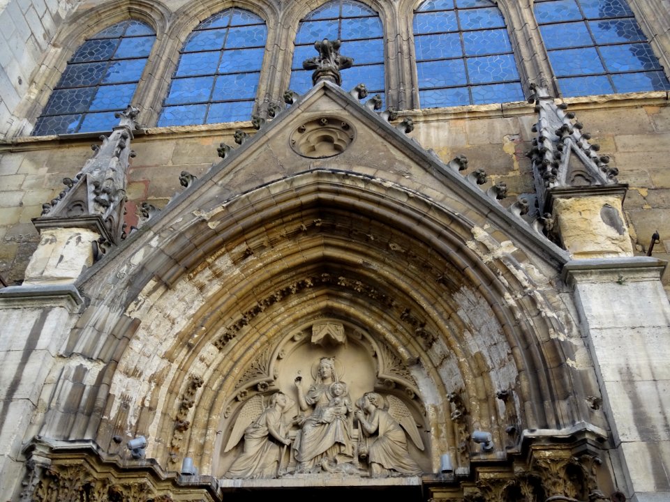 Eglise Saint-Séverin, rue des Prêtres-Saint-Séverin, 5e ar… 