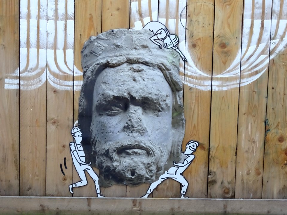 Palissade autour du Musée national du Moyen Âge - Thermes … 