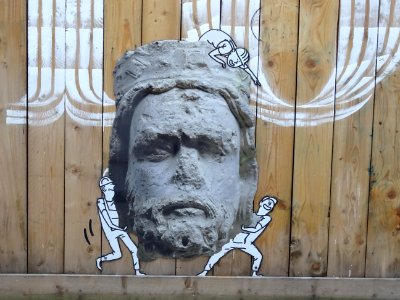 Palissade autour du Musée national du Moyen Âge - Thermes … 