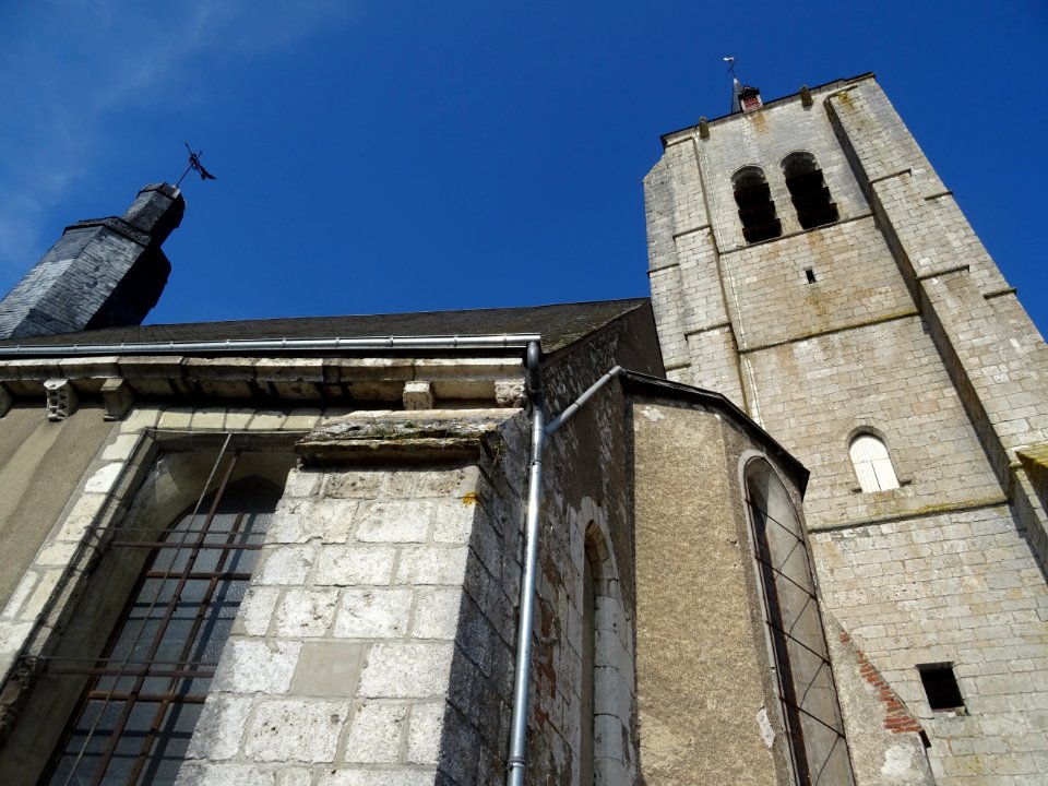 Le clocher Saint-Firmin, Beaugency, Loiret 