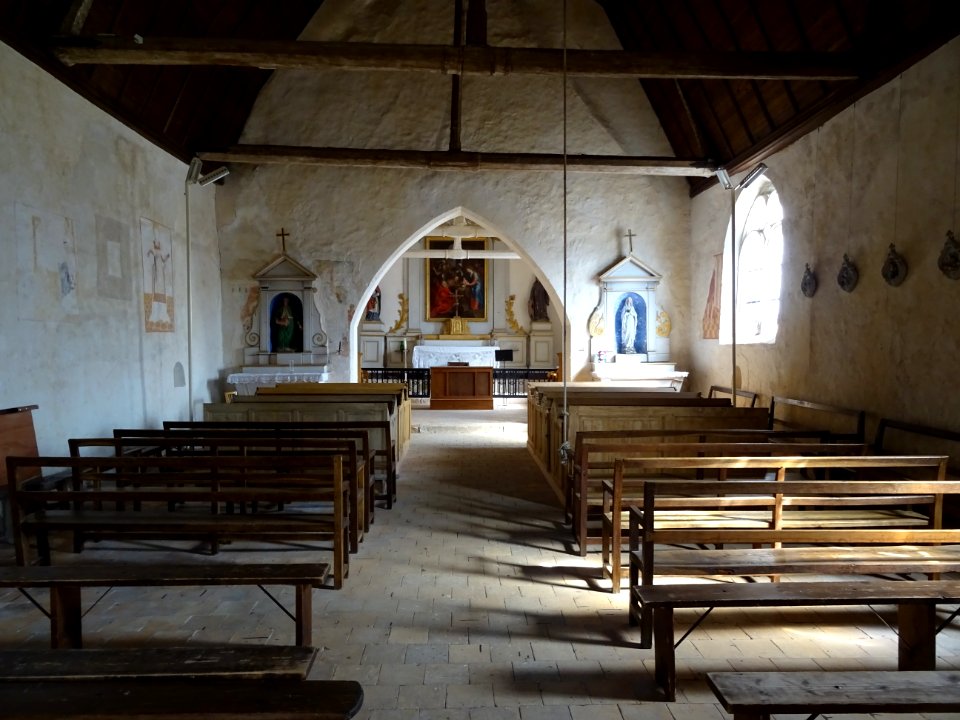 Eglise Saint-Nicolas, Saint-Nicolas-des-Motets, Loir-et-Ch… 