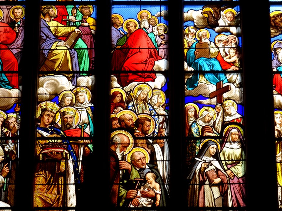Vitrail, église Saint-André à Château-Renault, Indre-et-Lo… 
