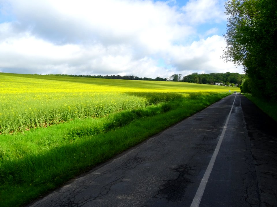 En arrivant à Silly-la-Poterie, Aisne 