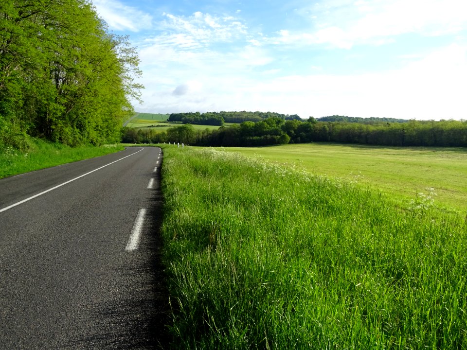 La D405 entre May-en-Multien et Neufchelles, Seine-et-Marn… 