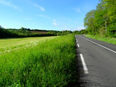 La D405 entre May-en-Multien et Neufchelles, Seine-et-Marn… 