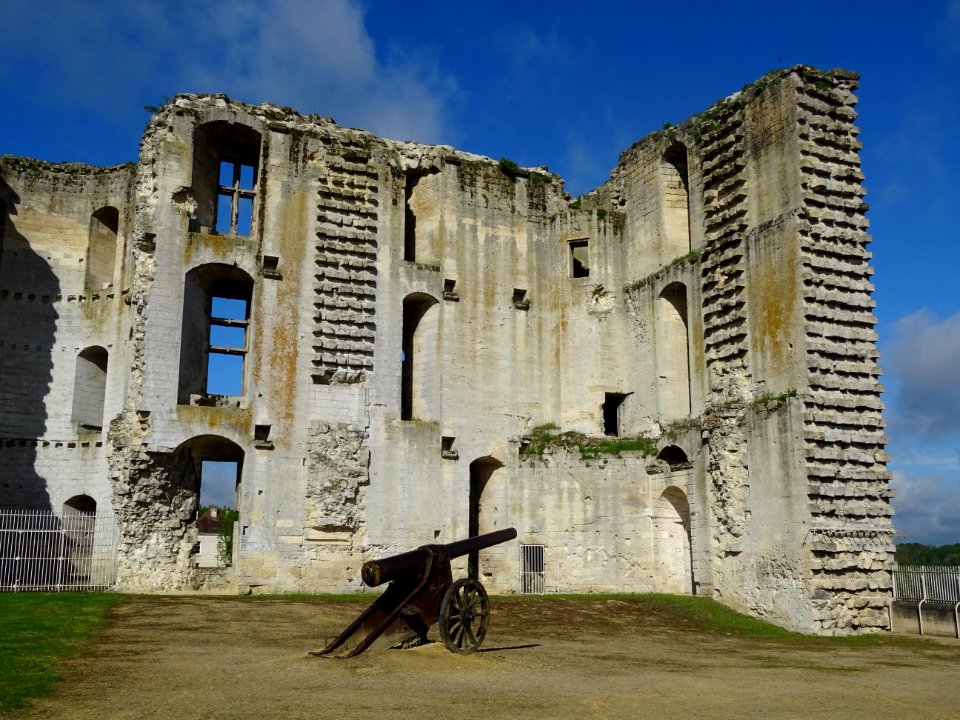 Canon et ruines du château de La Ferté-Milon, jamais achev… 