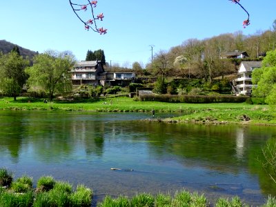 Les rives de la Semois, à Bohan, Ardenne Namuroise, Belgiq… 