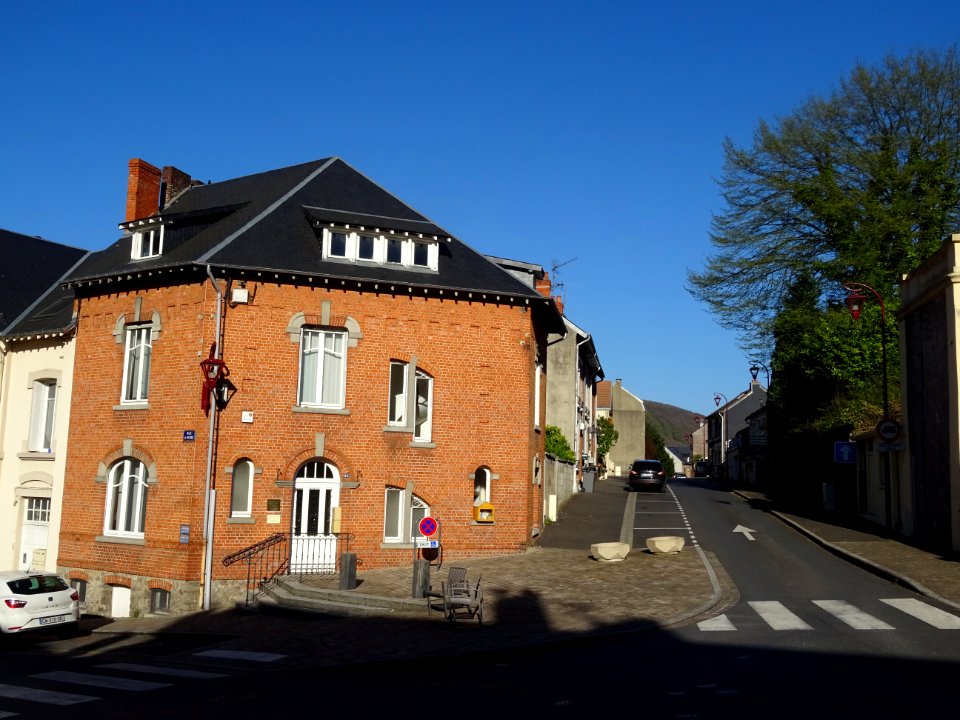 Façades et toitures, Haybes, Ardennes 