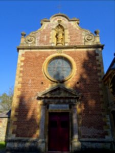 Façade la chapelle, abbaye de Laval Dieu, Monthermé, Arden… 