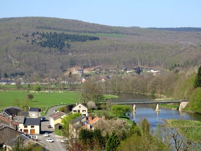 Vue générale de Haulmé et de la Semoy, au loin Tournavaux,… 