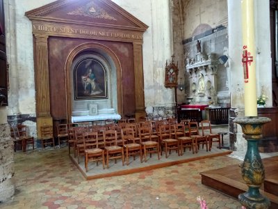 Intérieur, église Saint-Jacques et Saint-Christophe, de st… 