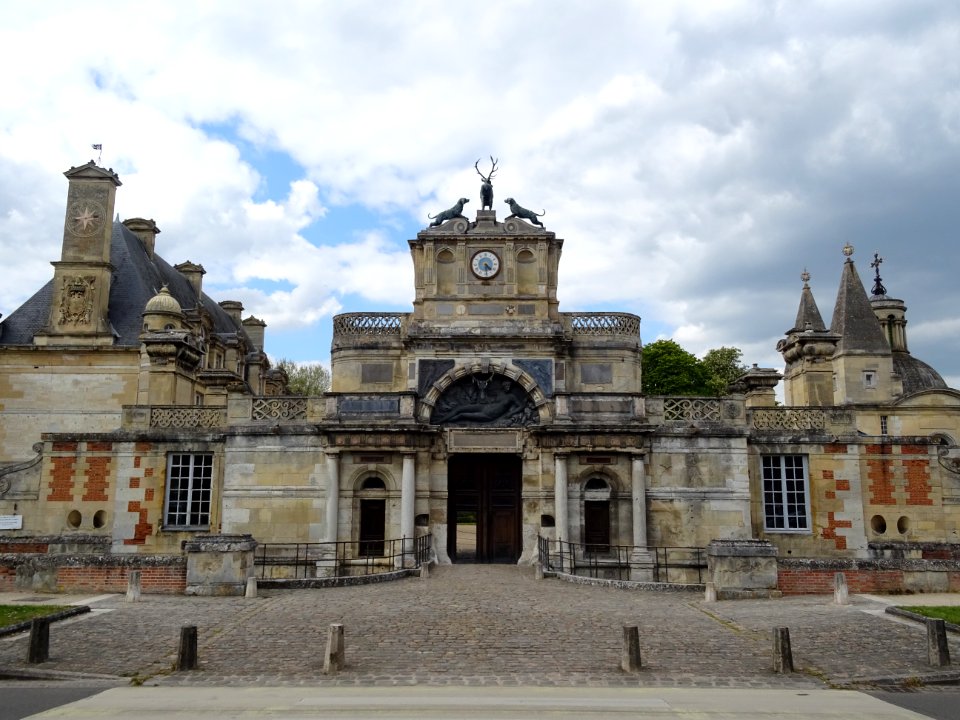 Château d'Anet de style Renaissance, Anet, Eure-et-Loir, 