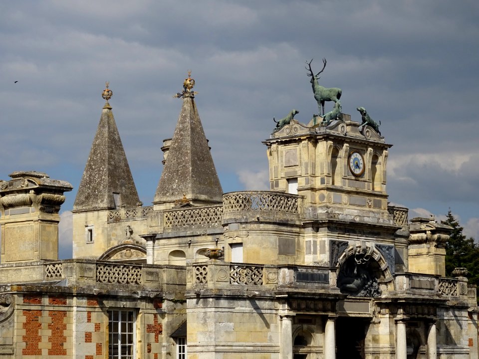 Château d'Anet de style Renaissance, Anet, Eure-et-Loir, 
