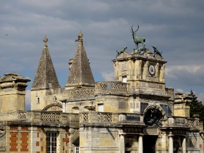 Château d'Anet de style Renaissance, Anet, Eure-et-Loir, 