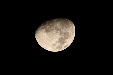 Night full black moon