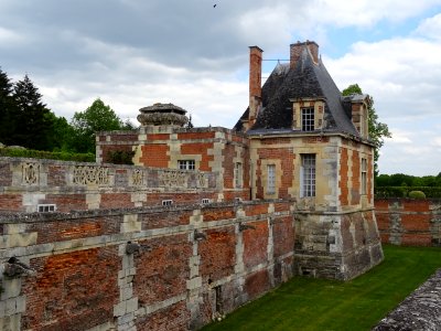 Château d'Anet de style Renaissance, Anet, Eure-et-Loir 