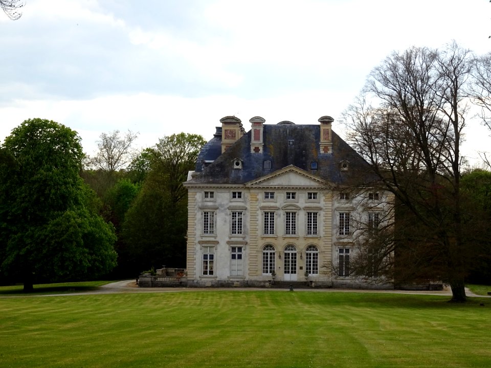 Château de Herces, de style néoclassique, Berchères-sur-Ve… 