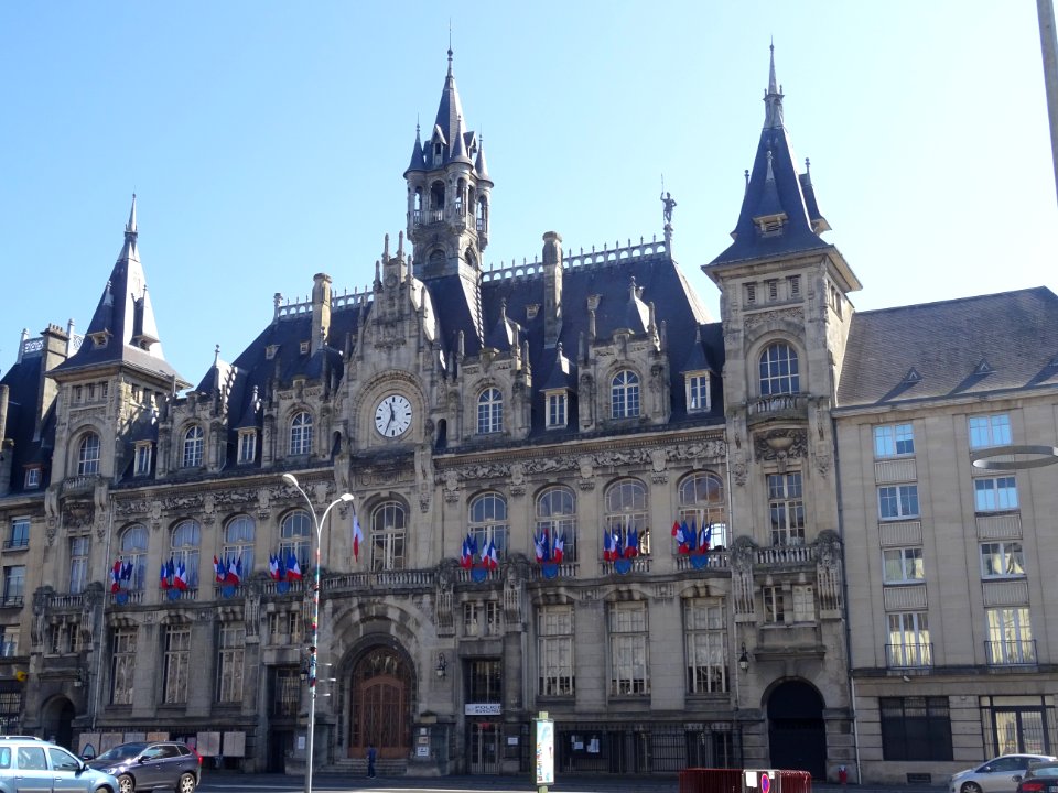 L'Hôtel de Ville, Charleville-Mézières, Ardennes 
