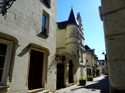 Maisons en tuffeau, 60 rue Haute St-Maurice, Chinon, Indre… 