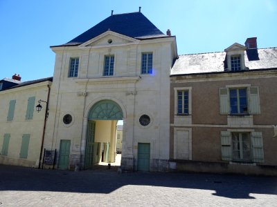 Porte d'entrée de l'Abbaye royale de Fontevraud, Fontevrau… 