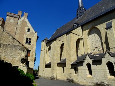 Collégiale Notre-Dame, Montreuil-Bellay, Maine-et-Loire. 