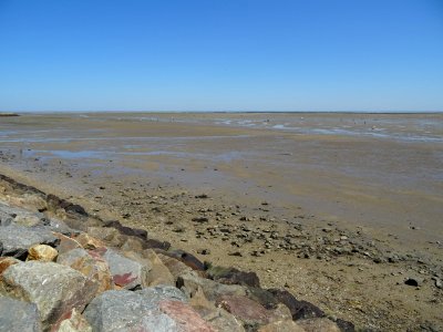 Marée basse, île de Noirmoutier, Vendée 