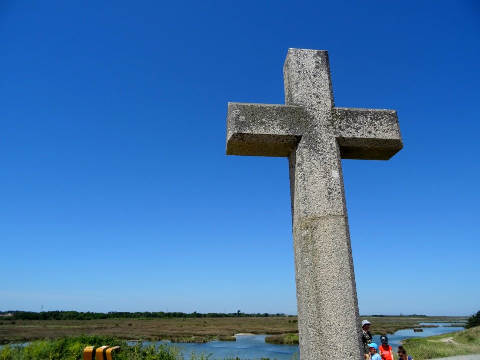Croix, Polder de Sébastopol, île de Noirmoutier, Vendée 