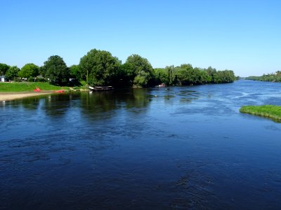 La Vienne, à Chinon, Indre-et-Loire 