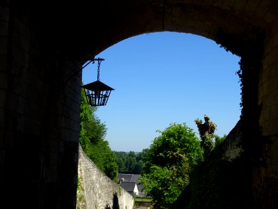Arche sous la Tour l'Enfant, Candes-st-Martin, Indre-et-Lo… 