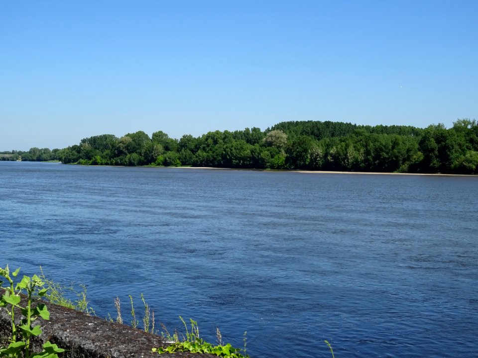 La Loire à Montsoreau, Maine-et-Loire 