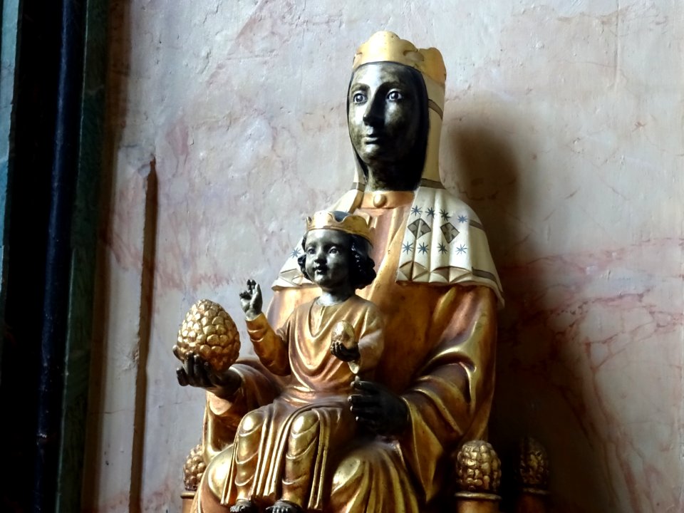 Vierge et enfant, église Saint-Jacques et Saint-Christophe… 