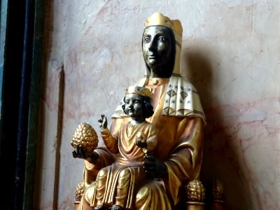 Vierge et enfant, église Saint-Jacques et Saint-Christophe… 